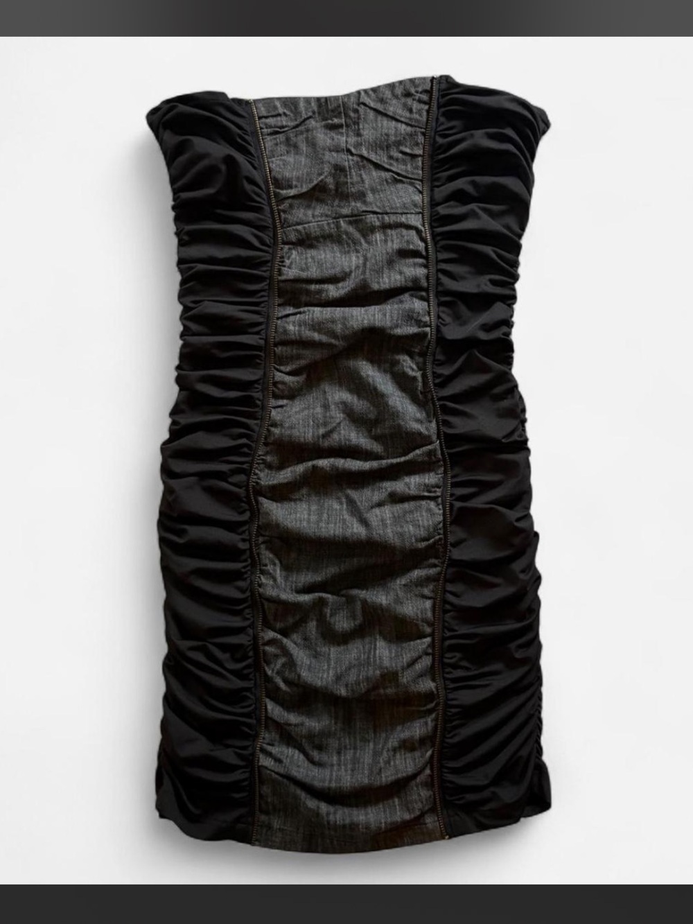 Vintage Ruched ‘Body Central’ Mini Dress <3